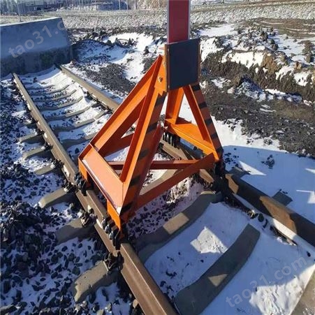 山西煤矿CDG-K系列固定挡板式挡车器 滑动式挡车器 铁路用挡车器