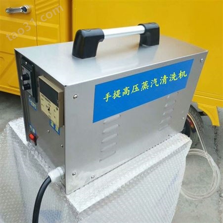 多功能手提式电加热蒸汽清洗机 家政保洁用便携式蒸汽清洗设备