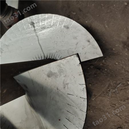 螺旋输送设备 不锈钢碳钢锰钢叶片 各种规格叶片 安信定做各种叶片批发零售