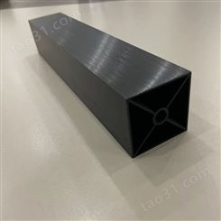 浙江加工异性铝方管 表面拉丝阳极氧化处理 铝型材挤出表面处理厂