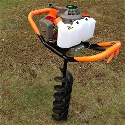 种植施肥便携式挖坑机 框架式螺旋钻眼机 林业果园栽树机
