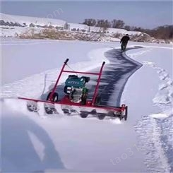 滚刷式扫雪机 市政户外燃油除雪机 汽油自走式抛雪机