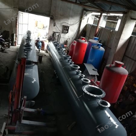 四川明畅 1000X9820X8 厂家定制 批发集分水器空调分集水器