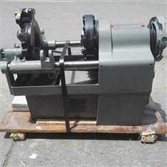 低速圆钢车丝机 预埋螺栓套丝机 M10-33地脚螺栓绞丝机器