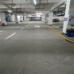 重庆停车场划线 朝中建筑  道路划线 可定制