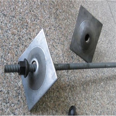 矿用锚杆托盘 采用高强板材坚固耐用 管缝锚杆的重要部件