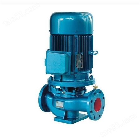 圣堃ISG立式管道泵380V离心泵增压泵卧式 冷热水循环