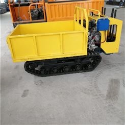 ZN-08 标准型履带运输车 手扶式自卸车