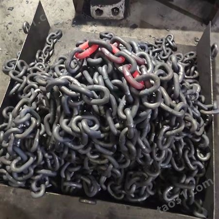 矿用链条 高强度锰钢圆环链 耐磨防腐 规格齐全可定做