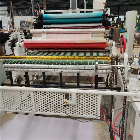 河南飞鹰机械四色印刷机 柔版四色印刷机 烧纸分切机