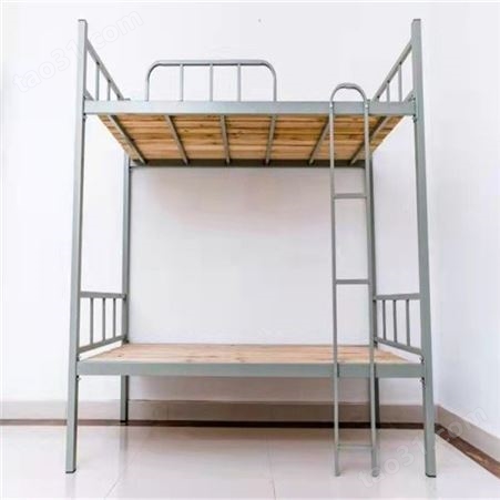 批发售卖 学生上下床双层 高低铁架床双层 钢制铁床