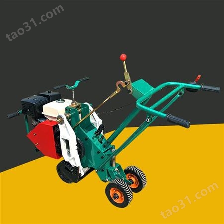 便捷手推式草坪机 自动起草皮机 草坪切块移植机 草皮起草机