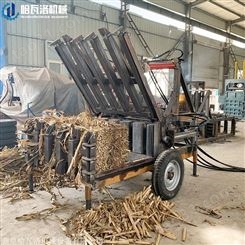 内蒙芦苇打捆机定制 180cm长芦苇方捆打包机价格 哈瓦洛机械