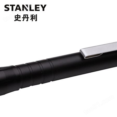 史丹利工具LED铝合金笔形手电筒 迷你手电筒 小手电95-194-23    STANLEY工具