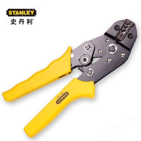 史丹利工具B系列同轴端子压接钳1.0/1.72/3.25/3.84/4.5mm 84-857-22  STANLEY工具