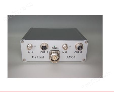 METOOL ICP固体声传感器 ICP麦克风的AM04放大和供电单元AM04