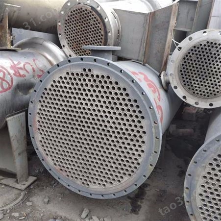 杭州 二手冷凝器 列管式冷凝器 搪玻璃冷凝器 碳钢冷凝器 浩天出售