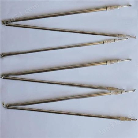 矿用瓦斯检测杖 可伸缩5米 加长瓦斯杖