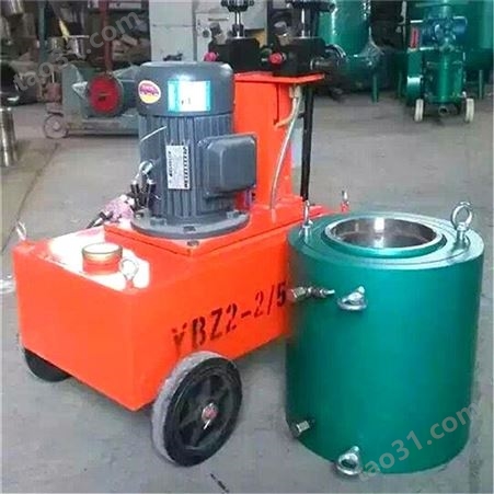 湖南永州超高压电动液压油泵 液压泵单/双出口电动泵多规格现货供应