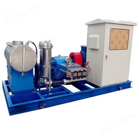 高压柱塞泵 HX-65150 锅炉除垢 清水、化学液体输送泵 中禧机械