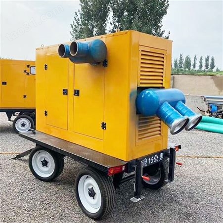 中禧机械 ZX-BC01移动抽水泵车 柴油自吸 大流量移动水泵