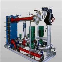 厂家定做汽水换热器  水水换热机组不锈钢容积式换热器 汽水换热器机组