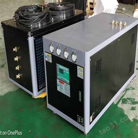 分体式冷水机 风冷分体式结构水冷机 分体冰水机组  辽宁海安鑫机械HAX-150A   吉林分体式冷水机