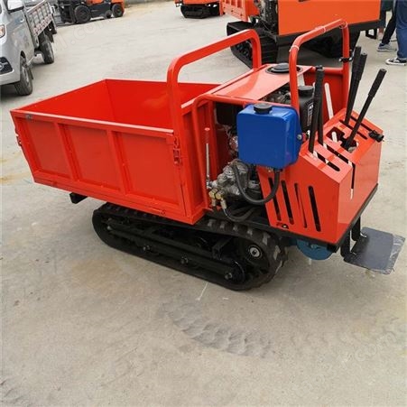 1200公斤的履带运输车 重庆山地农作物运送设备 小型座驾自走式履带运输车