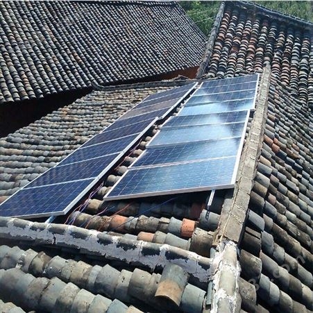 耀创 小型离网光伏发电系统 太阳能离网发电系统 太阳能离网监控供电 家用屋顶发电机