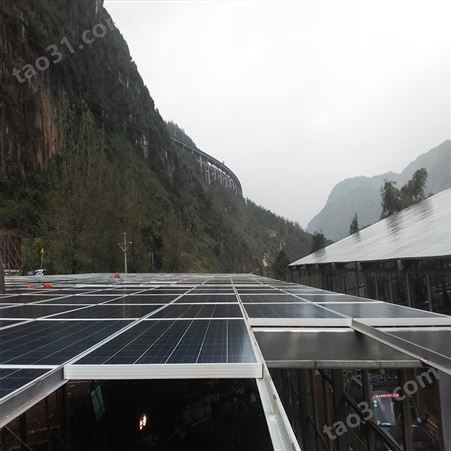 光伏发电离网系统 太阳能发电 光伏并网电站 新农村光伏发电系统 屋顶光伏大棚