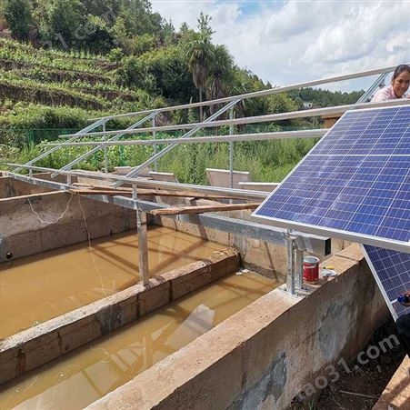 耀创 云南禄劝太阳能污水处理 污水处理环保设备 太阳能一体化污水处理设备 光伏提水