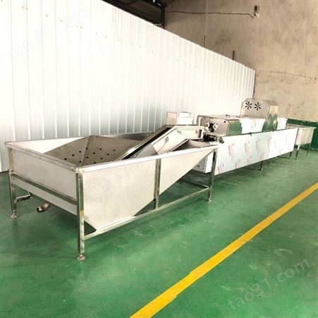 KRT-300 鸭蛋单排洗蛋机 盐水蛋成套加工设备 。