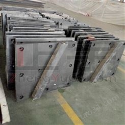 生产厂家导料筋衬板方形料仓专用衬板河北正宇
