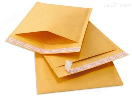 黄色牛皮纸加厚气泡信封袋 厂家直售牛皮纸文件袋