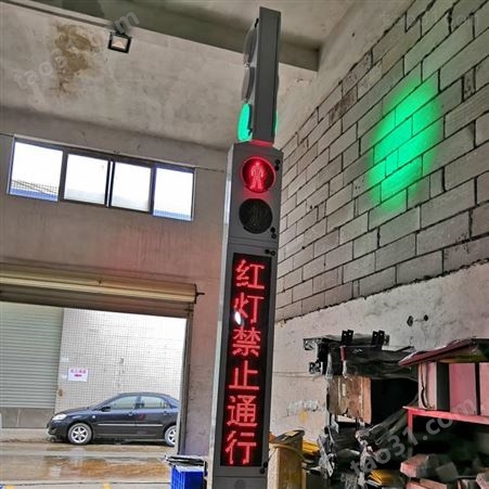 广州行人过街信号灯设置场合 按钮申请式红绿灯产品特点