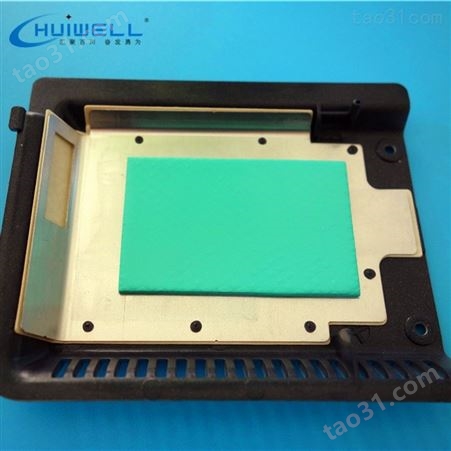 主控板芯片散热用非标固态导热硅胶片软性散热硅脂垫_模切定制
