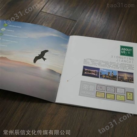 江苏南京 形象画册设计 辰信 企业宣传画册设计印刷 画册印刷