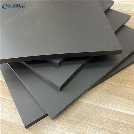 定做黑色60°平面硅橡胶板材密封缓冲垫片_生产冲型