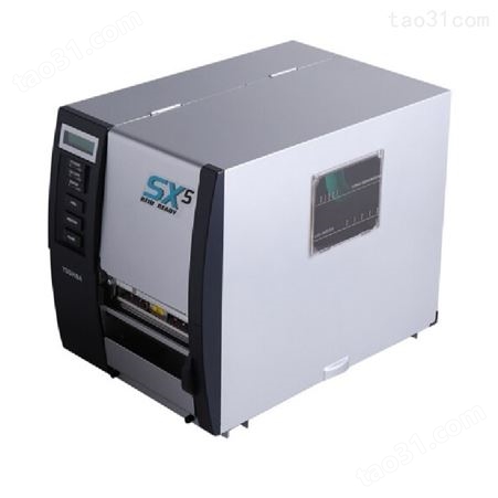 东芝条码打印机B-SX5T 306DPI洗衣液标签打印