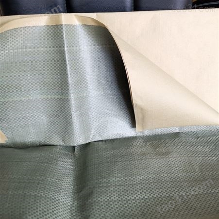 舜景 编织布复合牛皮包装纸 防水防潮防油高强度拉力塑料编织布包装