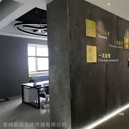 江苏南通 文化墙定做 辰信 校园文化制作 小公司企业文化墙定制