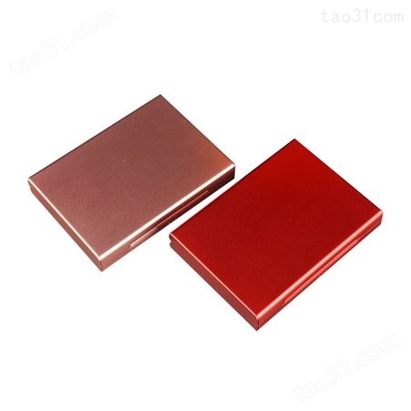 超轻铝卡盒_铝卡盒生产商_颜色|黑色玫瑰色可定制