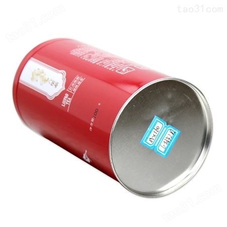 铁盒定制铁盒生产厂家 六堡茶罐马口铁盒 圆形通用铁皮茶叶罐 麦氏罐业