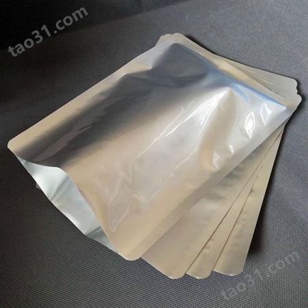海阳 银灰色锡箔袋 食品纯铝真空袋  辉龙包装