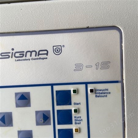 二手 SIGMA3-15西格玛 大容量离心机 通用台式