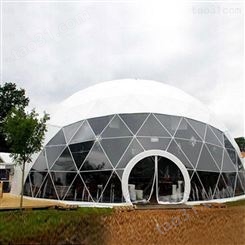 pc星空透明球形帐篷 网红拍照打卡餐厅篷房  圆型民宿户外茶室帐篷