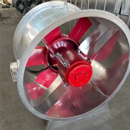 儒风启源空调卧式消防轴流风机 低压混流风机 可定制