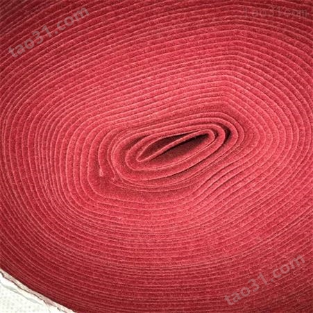 庆典展览拉绒地毯 超人婚庆红毯加工 颜色纯正 规格定制