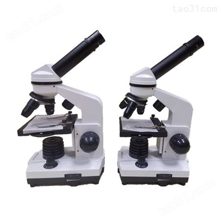 【小学生用】单目生物显微镜 400倍显微镜高中生显微镜厂家