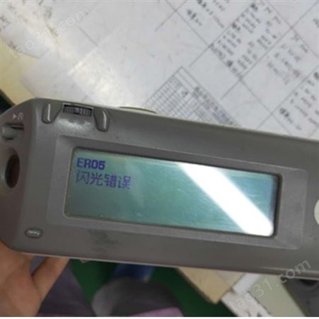 维修柯尼卡美能达分光测色计CM-2300D故障 贮电时错误ER27